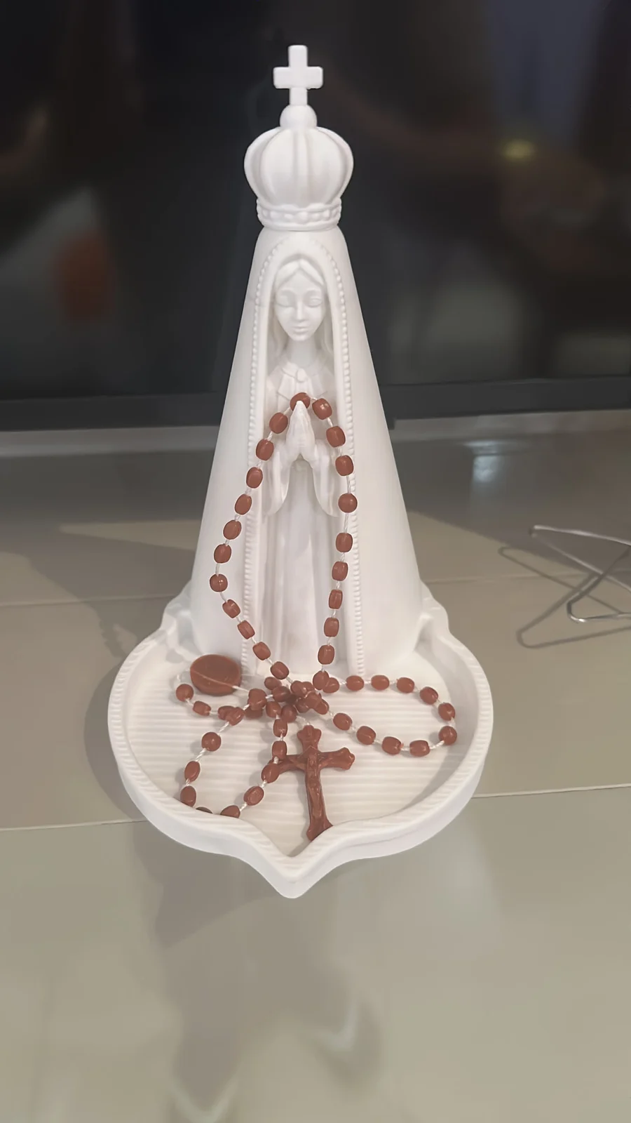 Nossa Senhora Aparecida — peça em impressão 3D